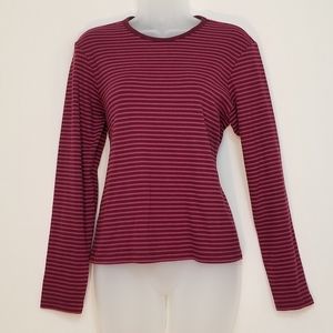 Small vintage Cignal striped top. Long Sleeved. 209